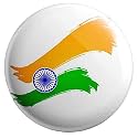 Nivara's | India Flag Badges | National Flag Badges | India Republic Day Badges | Tricolor Badges | Pin Button Badges | Independence Day Batches (Pack of 75, Design 4)