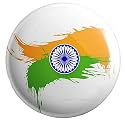 Nivara's India Flag Badges | Independence Day Batches | National Flag Badges | India Republic Day Badges | Tricolor Badges | Pin Button Badges (Pack of 1, Design 6)