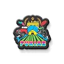 NIVARA Indian State Theme Souvenir Wooden Fridge Magnet for Refrigerator-Set of 1, Multicolor