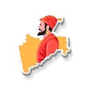 NIVARA Indian State Theme Souvenir Wooden Fridge Magnet for Refrigerator-Set of 1, Multicolor