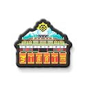 NIVARA Indian State Theme Souvenir Wooden Fridge Magnet for Refrigerator-Set of 1, Multicolor