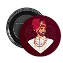 NIVARA LADKE WALE | TEAM GROOM BARATI | GROOM'S SQUAD Glossy Finished | Props Wedding Badges for Groom Family | 58MM | ROUND PIN BADGES | Batches for Reception Party, Wedding and Events