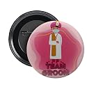 NIVARA LADKE WALE | TEAM GROOM BARATI | GROOM'S SQUAD Glossy Finished | Props Wedding Badges for Groom Family | 58MM | ROUND PIN BADGES | Batches for Reception Party, Wedding and Events