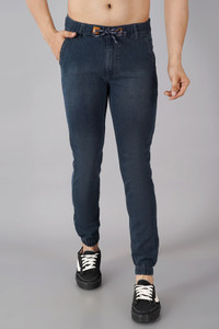 NIVASU Jogger Fit Men Blue Jeans