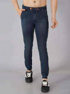 NIVASU Jogger Fit Men Blue Jeans