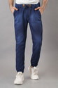 NIVASU Jogger Fit Men Dark Blue Jeans