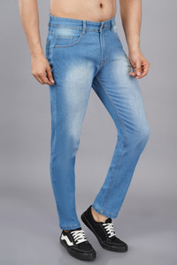 NIVASU Slim Men Light Blue Jeans