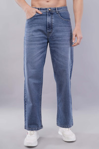 NIVASU Straight Fit Men Blue Jeans