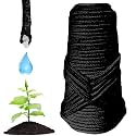 Pro - Plants Automatic Drip Watering Wick Cord Spike for 15-30 Days Holiday/Hydroponic NFT String Rope (1/5 inch, Light &amp; Dark Green, 5 mm, 60 feet)