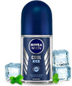 NIVEA Cool Kick Deodorant Roll On for Unisex, 50ml Deodorant Roll-on - For Men & Women (50 ml)