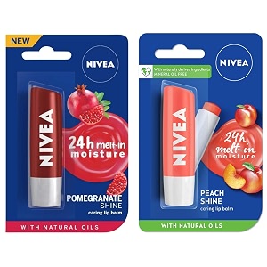 NIVEA Lip Balm Pomegranate Shine 4.8g and