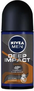 nivea men men deep impact energy roll-on deodorant roll-on - for men 50 ml