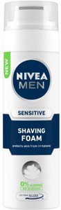 Nivea Men Sensitive Shaving Foam with 0