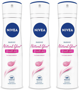 NIVEA Natural Glow Smooth Skin Deodorant Spray