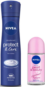 NIVEA Protect and Care 150ml Deo and