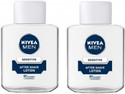 NIVEA Sensitive After Shave Lotion 100ml Each (Pack of 2) (200 ml)