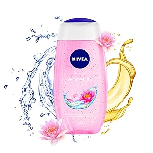 nivea waterlily amp oil 250ml body wash shower gel with care oil pearls refreshing scent of waterlily flowerclean healthy amp moisturized skin