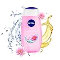 NIVEA Waterlily &amp; Oil 250ml Body Wash| Shower Gel with Care Oil Pearls| Refreshing Scent of Waterlily Flower|Clean, Healthy &amp; Moisturized Skin