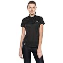 Nivia 2374L1 City Polo Polyester Training T-Shirt, Large (Black)