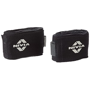 nivia hand wrap - pair wrist supporter for gym wrap for men hand wrap for boxing punching grey 108 inch for men amp women