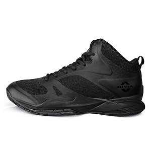 nivia combat 20 basketball shoes for mens  phylon rubber amp tpu shank sole with spacer mesh covered with tpu film upper  basketball court indoor and outdoor