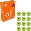 NIVIA Cricket Tennis Ball Light Weight (Pack of 12 Balls) Cricket Tennis Ball
