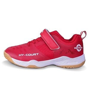 nivia hy-court 21 kids badminton shoes  ideal for badminton and active sports  fueling young athletes with comfort and excitement  court shoes