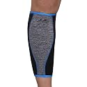 NIVIA Orthopedic Calf Support Slip-in Premium Breathable Compression Sleeve, Effective Pain Relief in Sports, Workouts & Daily Recovery for Men & Women(Small)