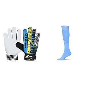 nivia web 898 latex goalkeeper gloves multicolour 728lrw encounter blend stockings large royal blue combo