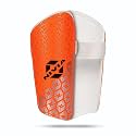 Nivia Wisdom - 2018 Plastic Shin Guard for Youth (Small, Orange), for Football Games Matches, Training, Light Weight &amp; Breathable