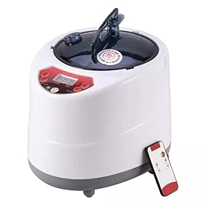 nivkart steam generator for steam therapysauna steamer pothome spa sauna steam generator with timer display portable body detox fumigation machine for steam bath boxwooden barrelbath tub