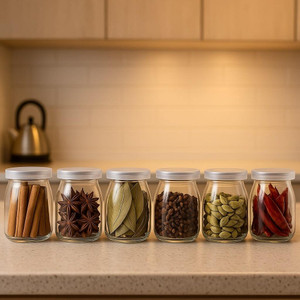 NIYA TRENDZ Glass Fridge Container - 100