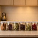 NIYA TRENDZ Glass Fridge Container - 100