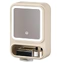 Niyam Makeup Organiser Storage Box for Countertop Cosmetics, Skincare and Beauty Case with Clear Led Display for Easy Visibility and Drawers for Vanity, Dresser Retro Lipstick Holder (Mirror Box)