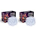 12 Meter 42 Led Dhoom Lights Waterproof LED Decorative String Fairy Rice Lights for Indoor and Outdoor Decoration Lights, Festival, Party, Wedding, Garden (White Color, Pack of 2)