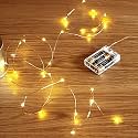 3AA Battery Powered Waterproof Copper Wire String Fairy LightsFor Diwali, Christmas, Decoration, Party, Garden Outdoor Décorwith 50 LEDs 5 Meter Warm White (Pack of 9)