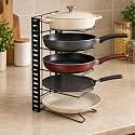 Niyara Iron Metal Heavy Duty Stand 2-Tier multistorage/Multipurpose Standing Rack, Bathroom Countertop Storage Shelf Cosmetic Organizer Holder Kitchen Spice Rack, (new tawa stand)