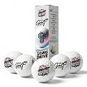 XLD Extreme Long Distance Golf Balls Soft Feel, 5 Pack 2-Piece Long Drive Low Spin Balls for Men and Women, Armor-Grade Surlyn Cover, Ultra-Power Core, High Launch 90 Compression