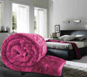NK Handlooms Floral Double Mink Blanket for