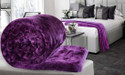 NK Handlooms Floral Single Mink Blanket for
