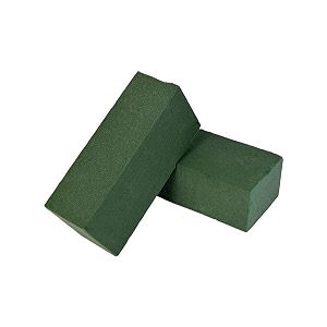 nkb traders floral foam wet bricks for flowers arrangement and decoration standard pack of 2