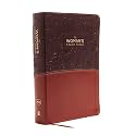 NKJV, The Woman's Study Bible, Leathersoft, Brown/Burgundy, Red Letter, Full-Color Edition: Receiving God's Truth for Balance, Hope, and Transformation