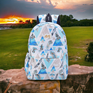 nme collection stylish and trendy college backpacks for girls water resistant and lightweight 15 l backpack