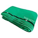 NMK NETS Shade Net 5 x 7 Meter (16 x 23 feet) Garden Netting Green House UV stabilized Agro 90% with Attached Metal Eyelets (35 Square Meter, Green)