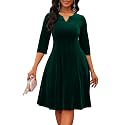 Nmoder Church Dresses for Women A-Line Midi