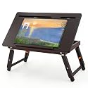 Nnewvante Drawing Table, Foldable Drafting Desk, Adjustable Height & Angle