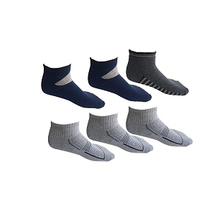 nnsf casual modern men socks pack of 6 multicolored