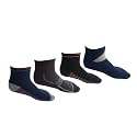 NNSF Different Colors Winter Wear Cotton Solid Ankle Length Socks pack of 4