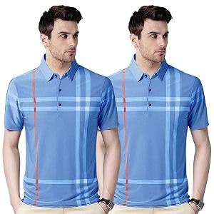 Nobel Monk Mens Regular Fit Polo T