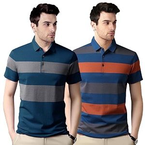 Nobel Monk Mens Regular Fit Polo T